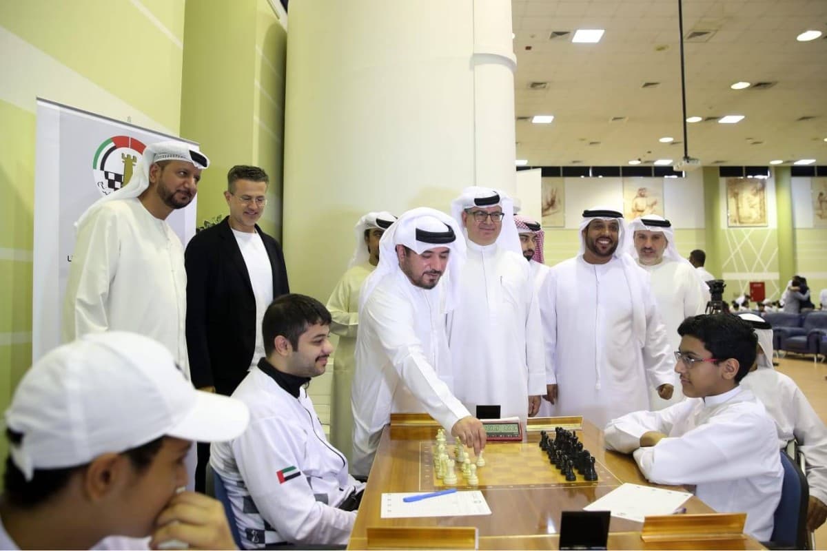 204 لاعبين يفتتحون بطولة الإمارات للشطرنج