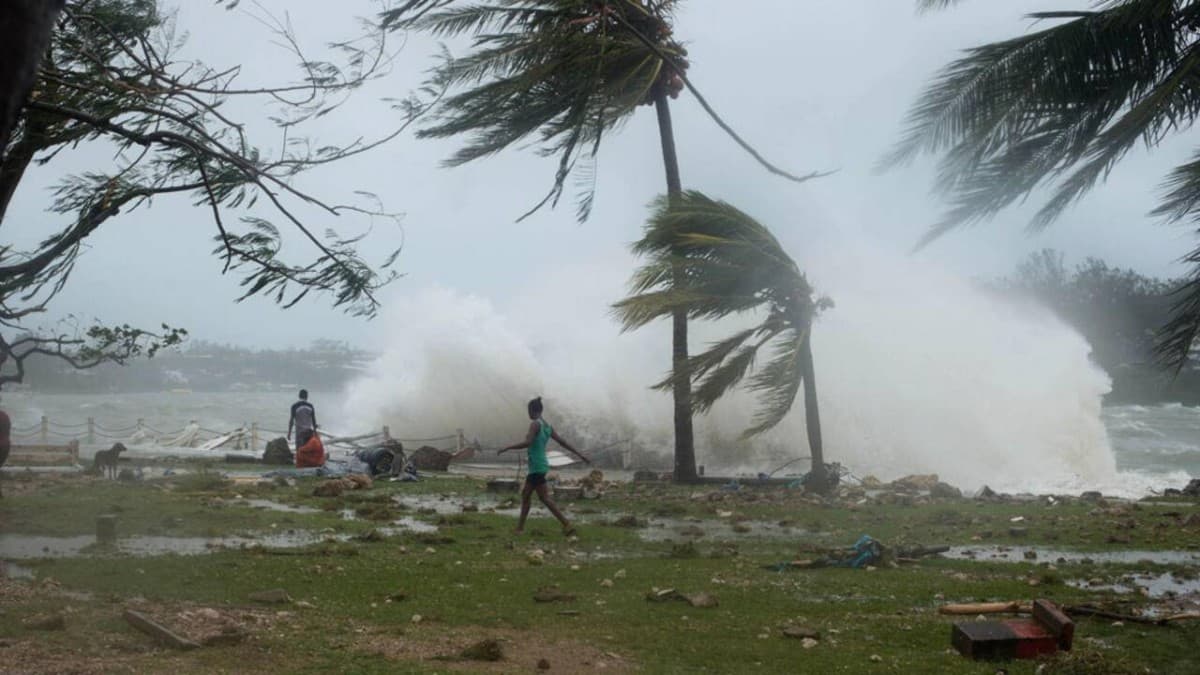 Category five storm hits Pacific coast