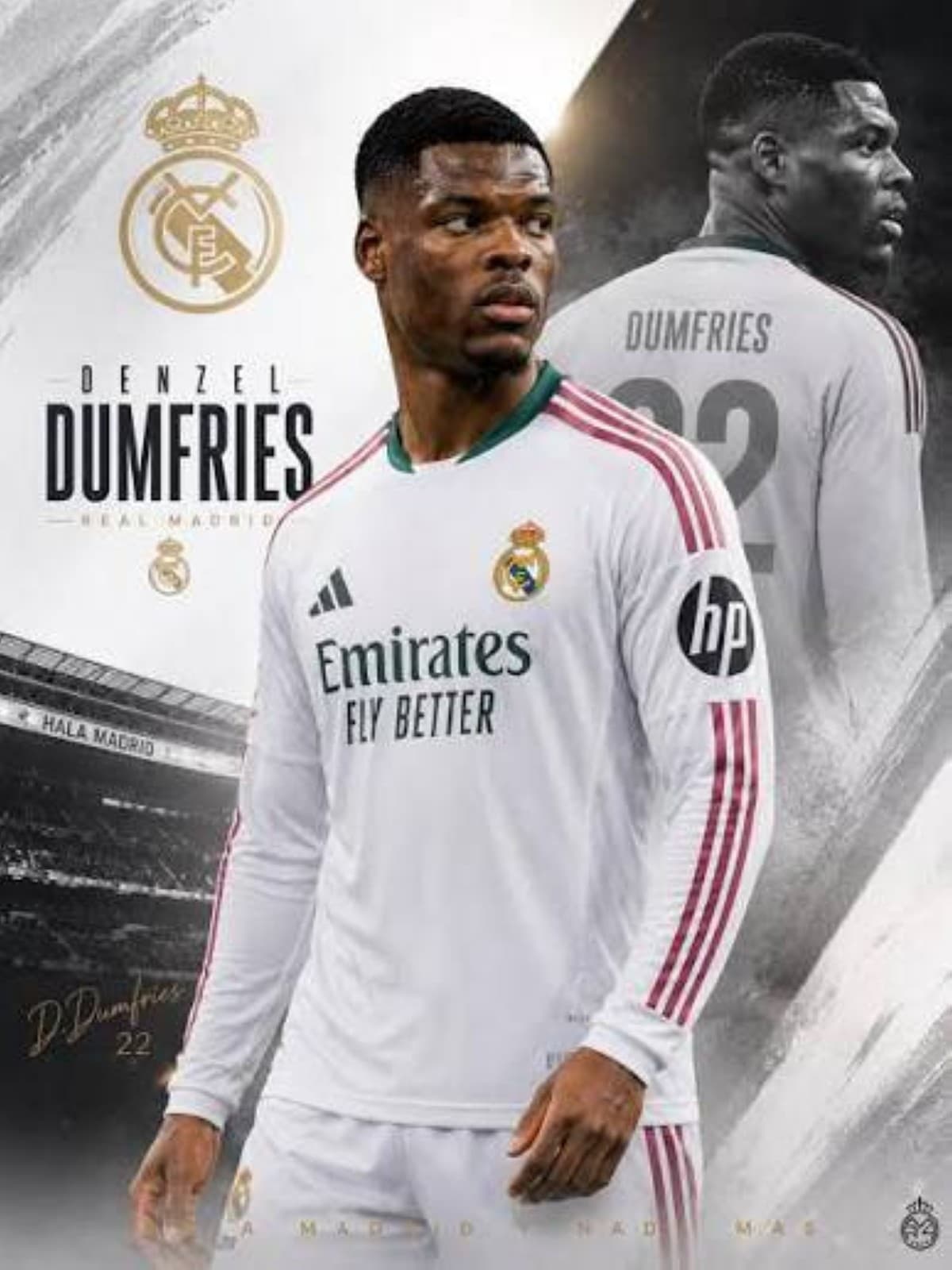 Real Madrid acquires Dumfries from Inter