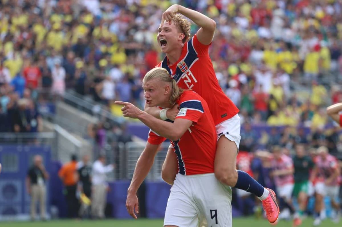 Haaland makes World Cup history