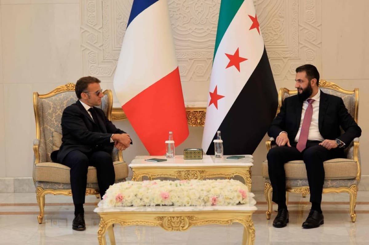 After Damascus explosion, French presidency confirms President Macron's safety