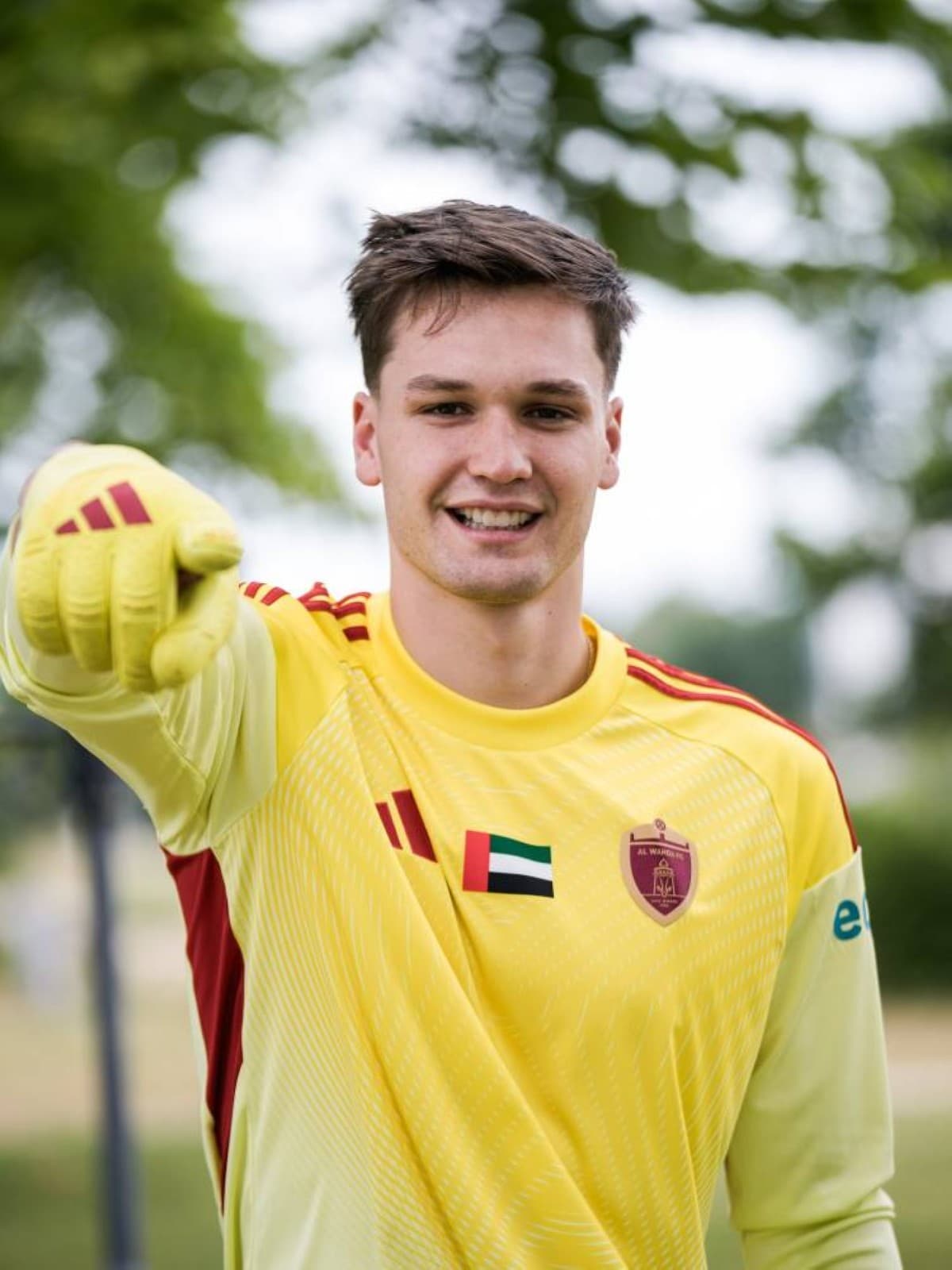 The group includes a Paraguayan goalkeeper
