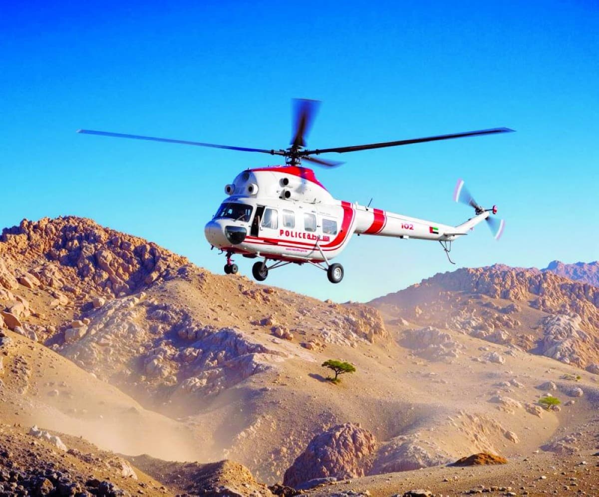 شرطة رأس الخيمة تنفذ 51 طلعة لجناح الجو