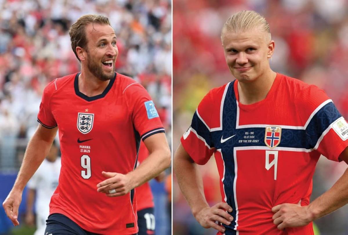 Harry Kane and Erling Haaland's rivalry heats up as they compete to settle the Instagram challenge