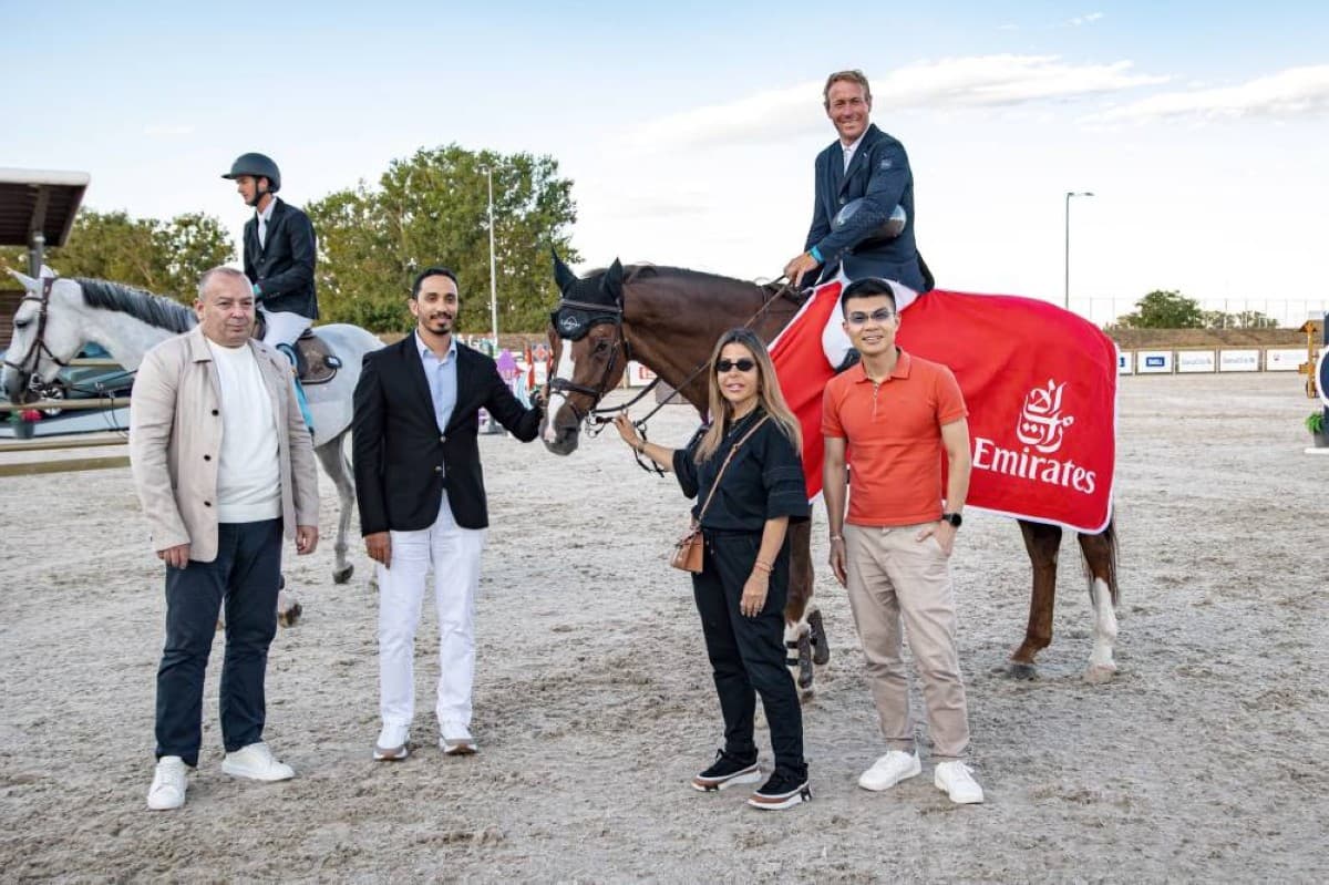 David Weil wins at the Golden UAE Tour in show jumping in Slovakia