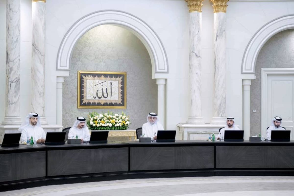 اعتماد مشروع الهيكل التنظيمي العام لدائرة الشارقة الرقمية