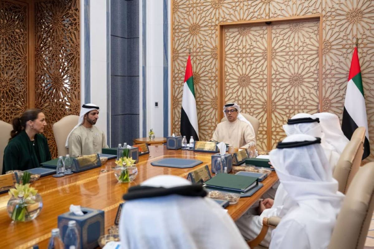 منصور بن زايد يترأس اجتماع مجلس إدارة صندوق أبوظبي للتنمية