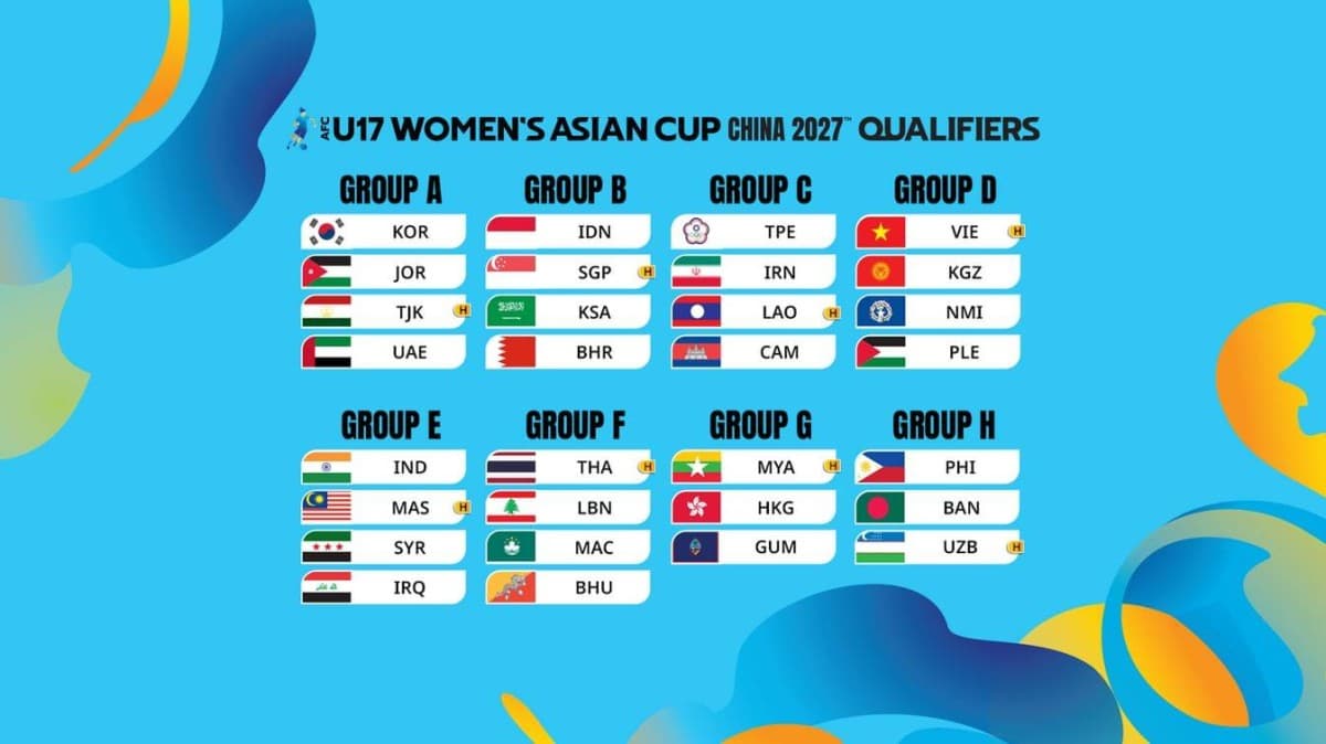 الإمارات تتأهل إلى مجموعة التصفيات الأولى لكأس آسيا للناشئات تحت 17 عاماً