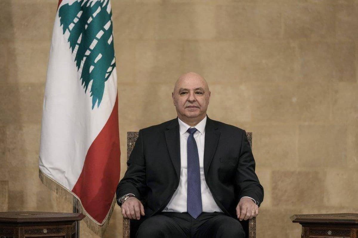 Aoun Discusses Israel Withdrawal in Washington
