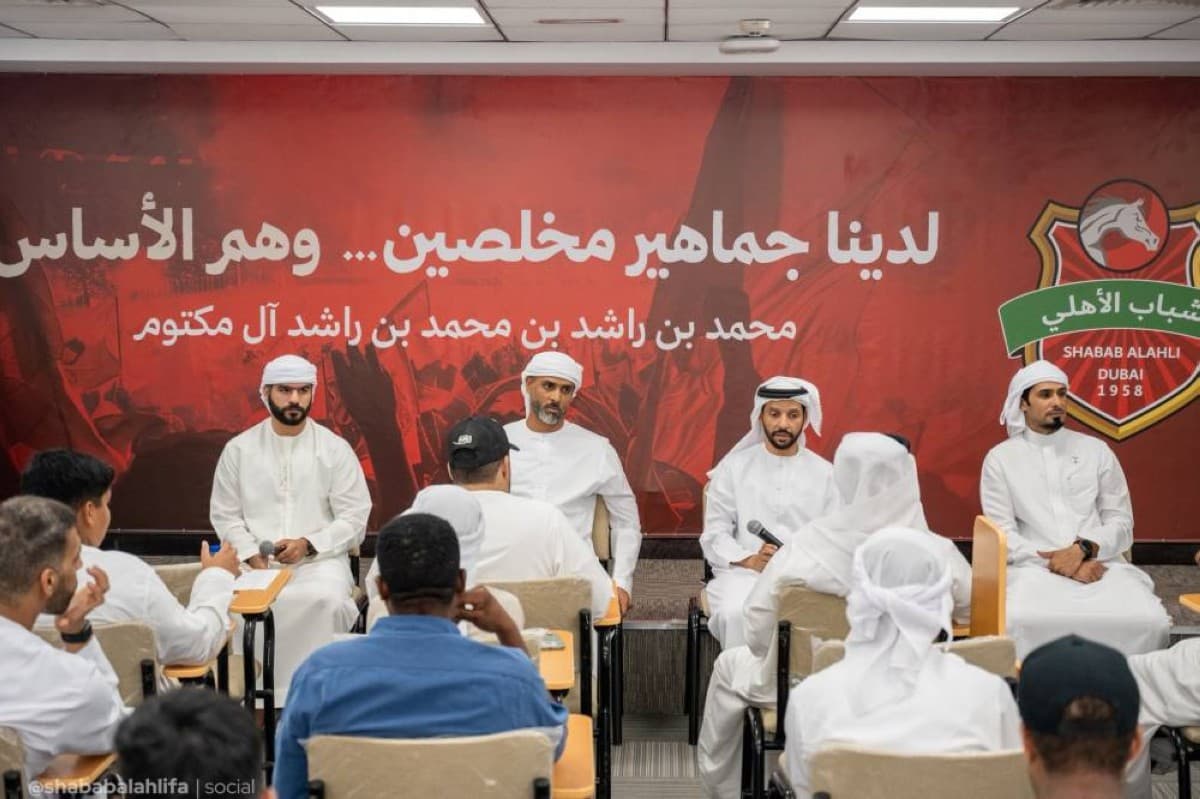 شباب الأهلي يطلق خطة لتفعيل مدرج الفرسان