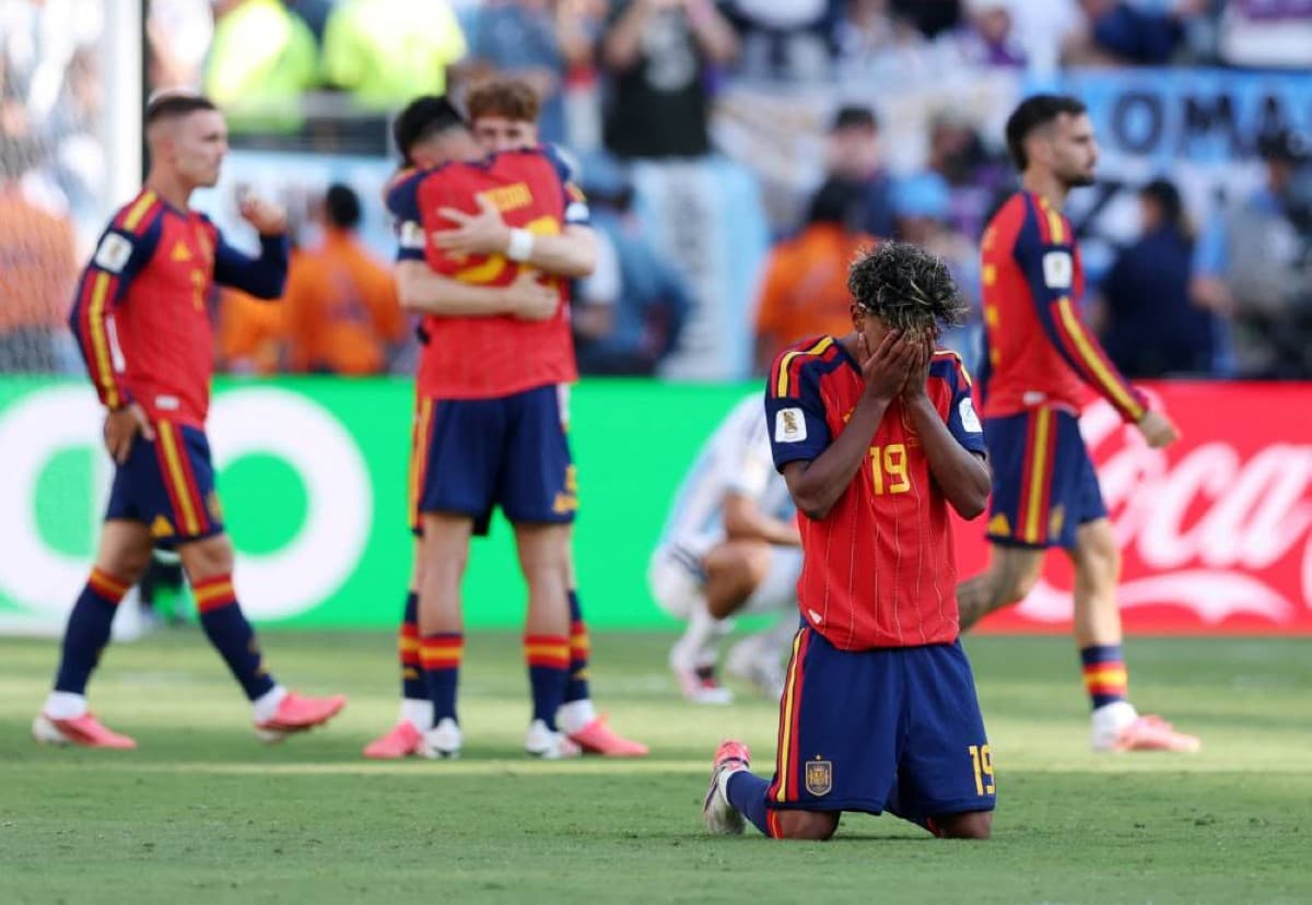 Spain sets 4 records in World Cup win