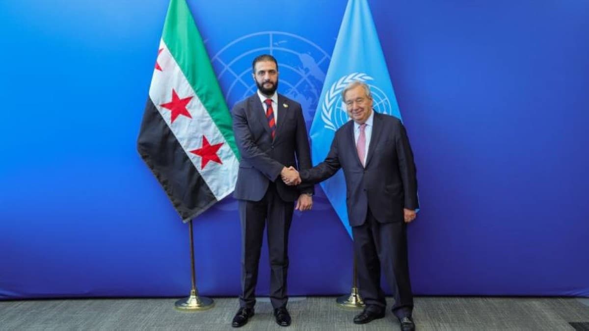 Guterres visits Syria and meets Al-Shar'ah