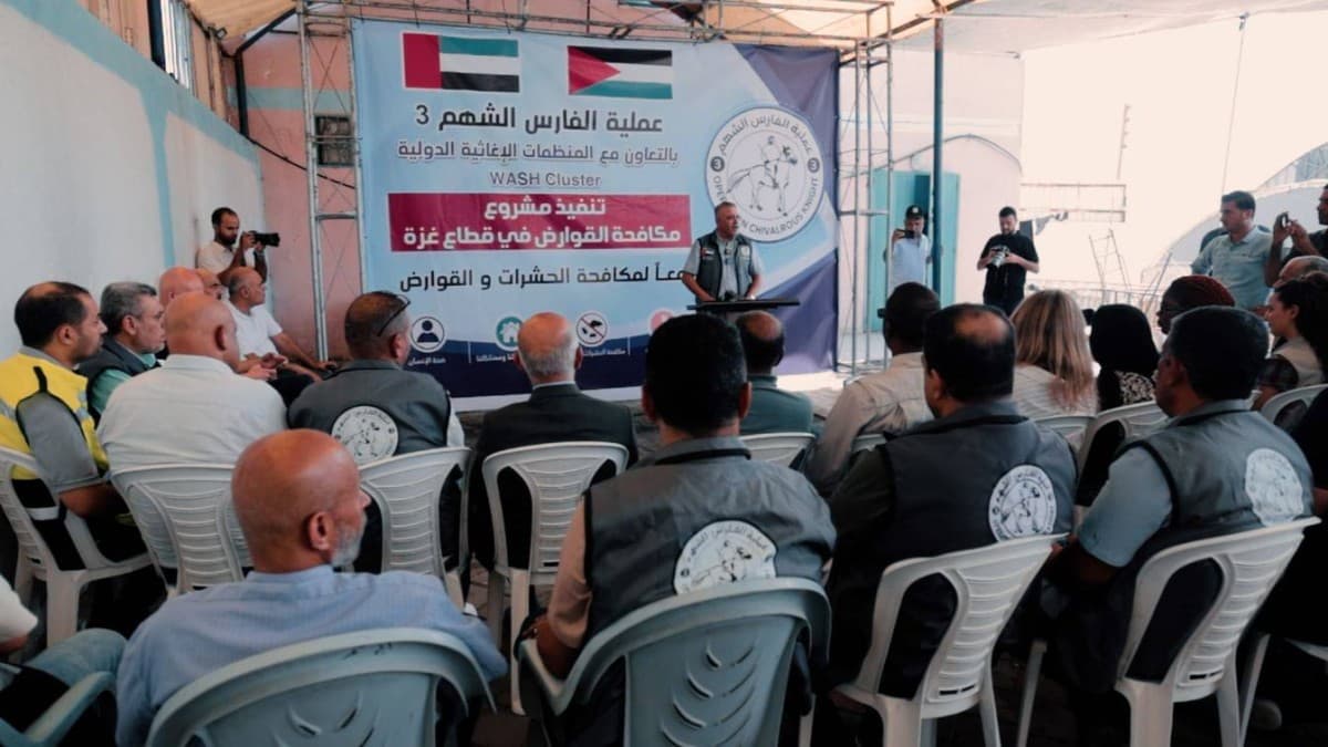 Brave Knight 3 Aims to Control Pests in Gaza