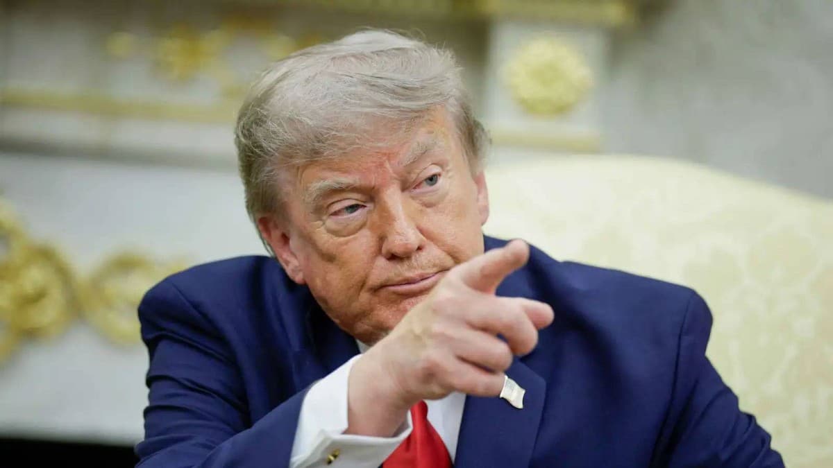 Trump warns EU over Google fine