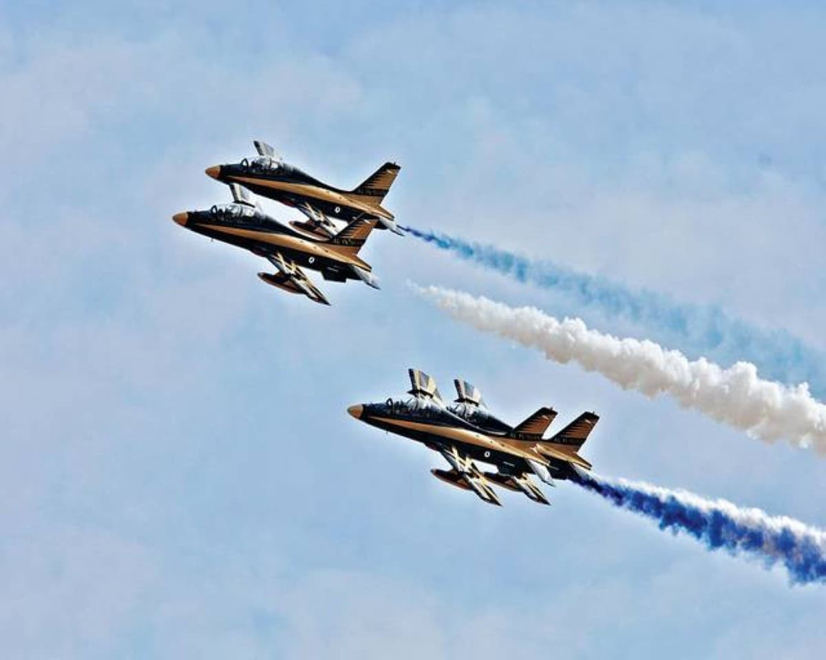 Emirates Knights First Arab at Major Airshow