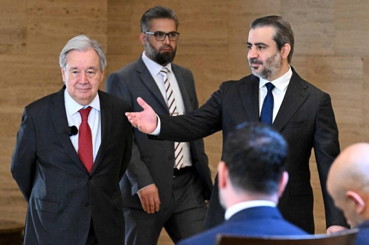 Guterres urges respecting Syria's sovereignty
