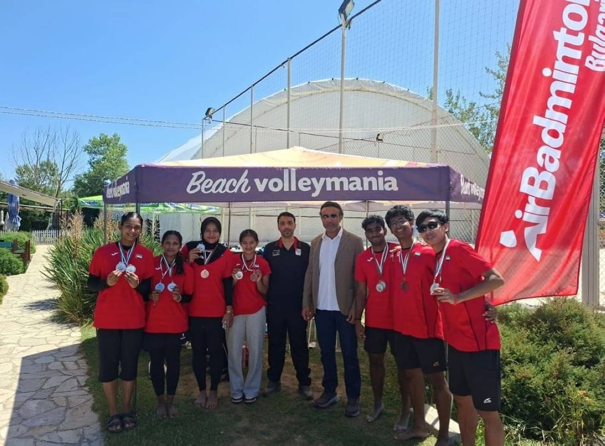 Badminton team secures 3 silvers in Bulgaria