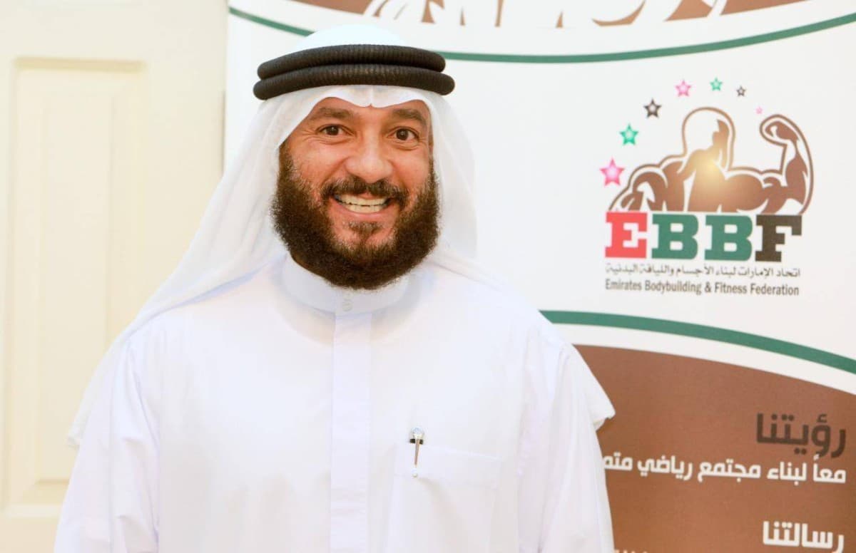 علي بن حيدر يطلق النسخة السادسة من بطولة الإمارات لبناء الأجسام