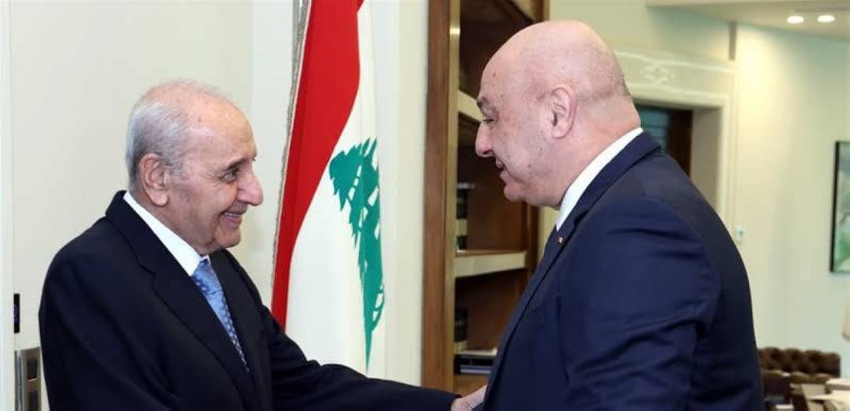 Aoun and Berri review South Lebanon situation
