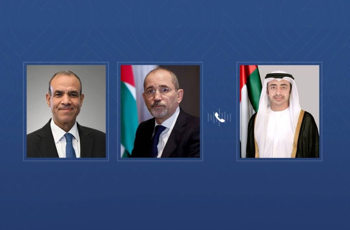Abdullah bin Zayed supports Jordan and Egypt