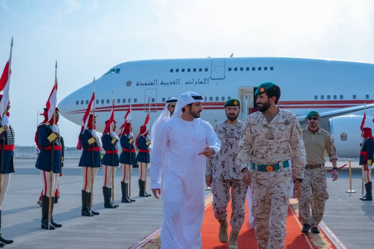 Hamdan bin Mohammed observes Dar Al-Bahrain exercise