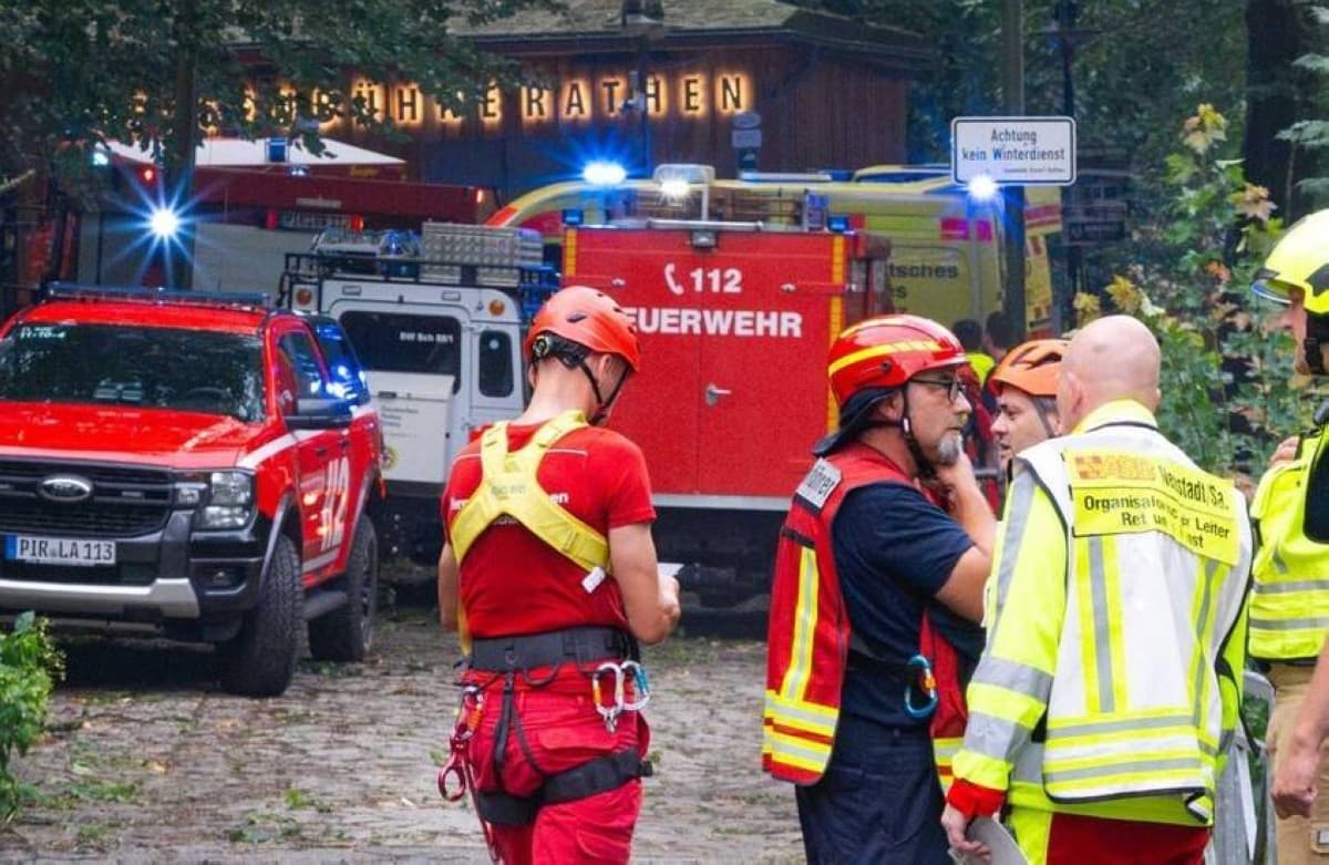 Storm in eastern Germany causes fatalities