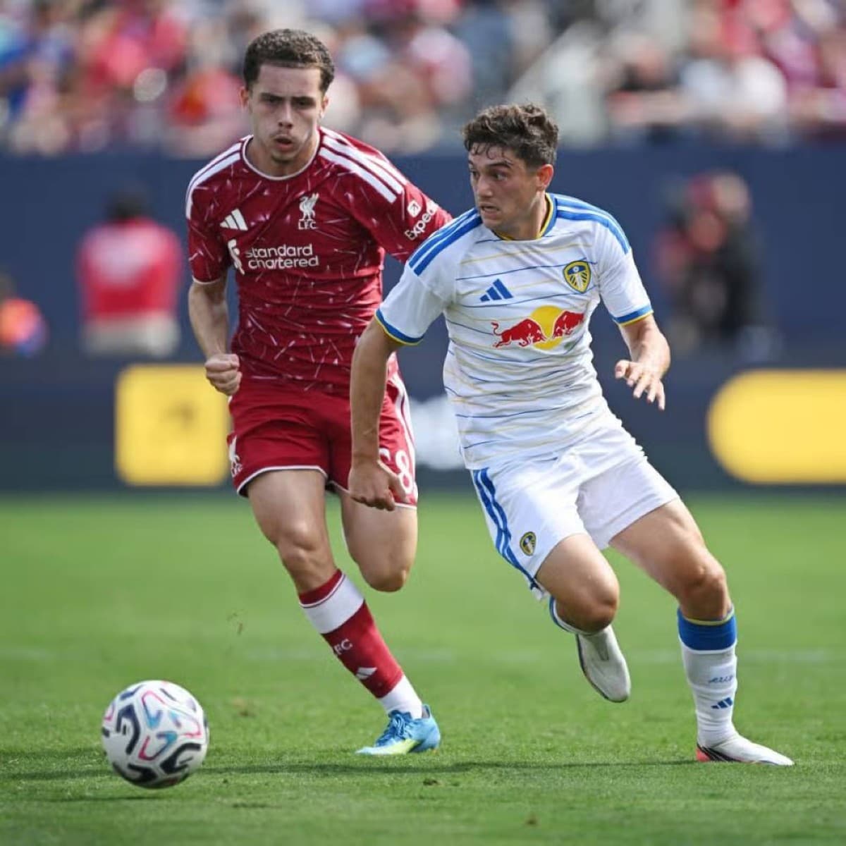Liverpool defeated by Leeds