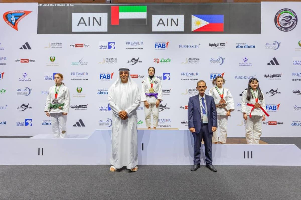 UAE team adds 39 medals at Jiu-Jitsu World Championship