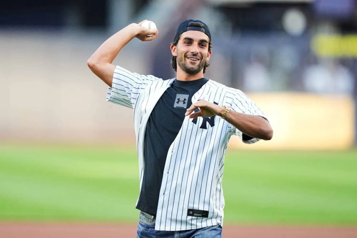 Firjan Torres Officially Throws First Pitch at Yankee Stadium