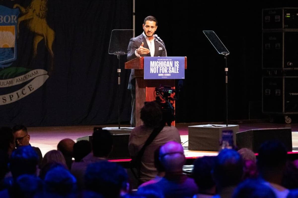 Michigan's Democratic Nominee Abdul Rahman Al-Sayed