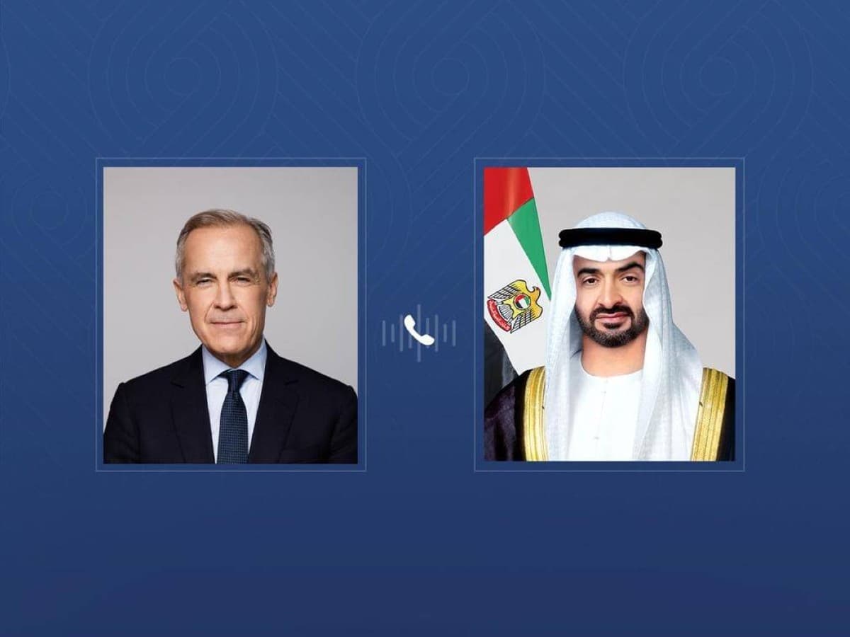 رئيس الدولة ورئيس وزراء كندا يناقشان التعاون والتطورات