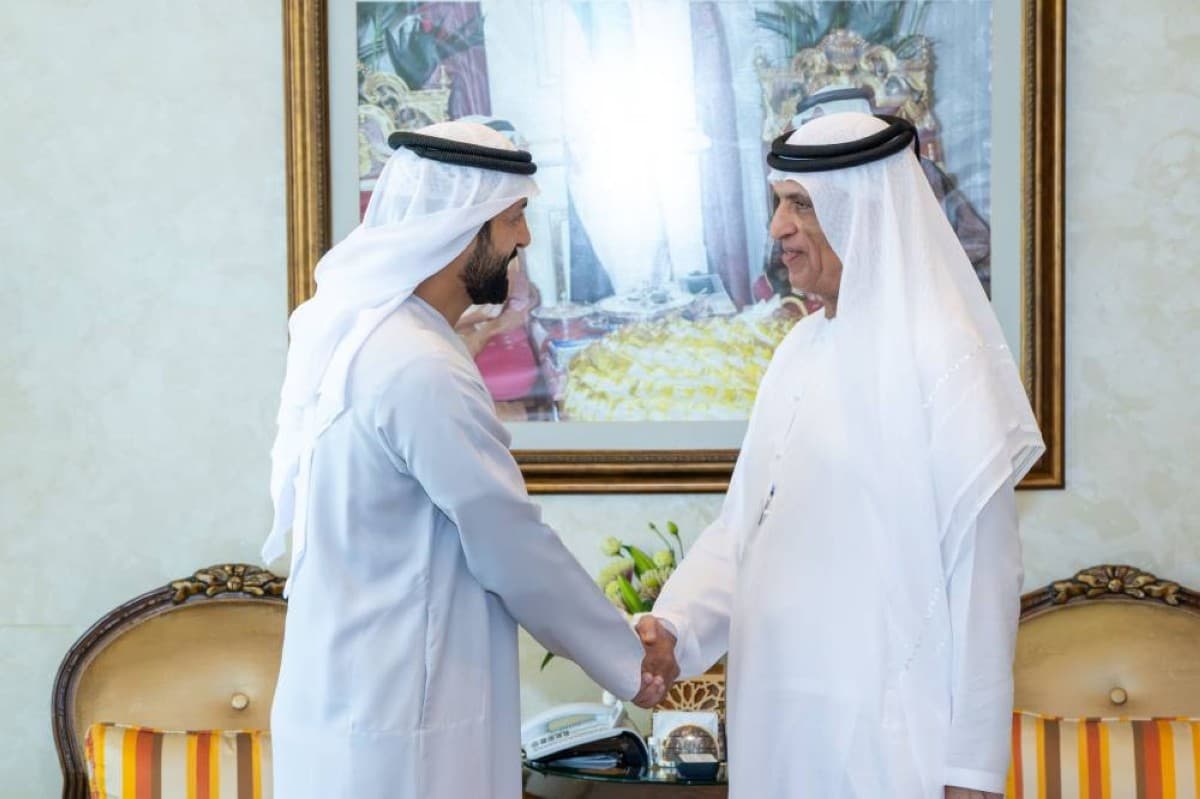 Ras Al Khaimah Ruler Meets Seyyed Al Neyadi
