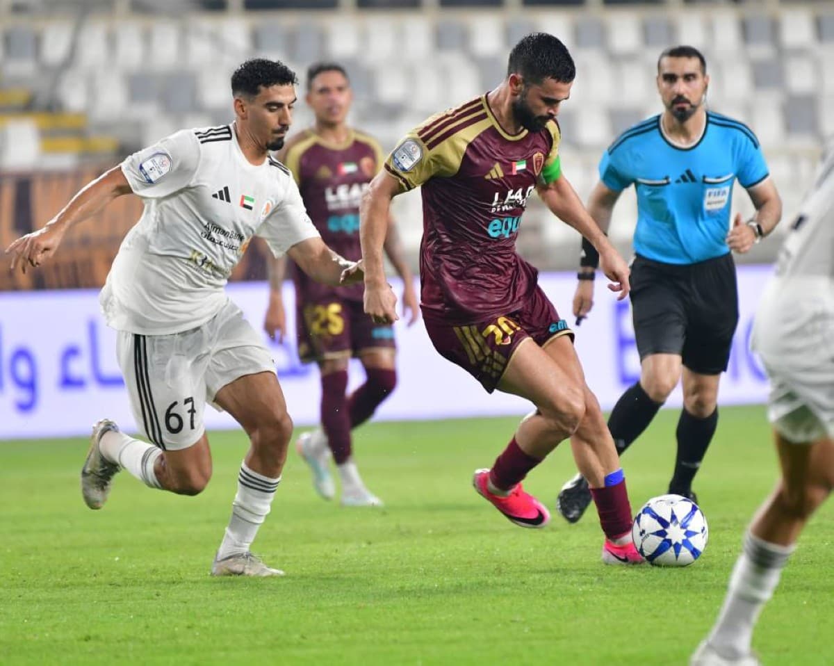 عجمان يفوز على الوحدة بثلاثية في بداية الدوري