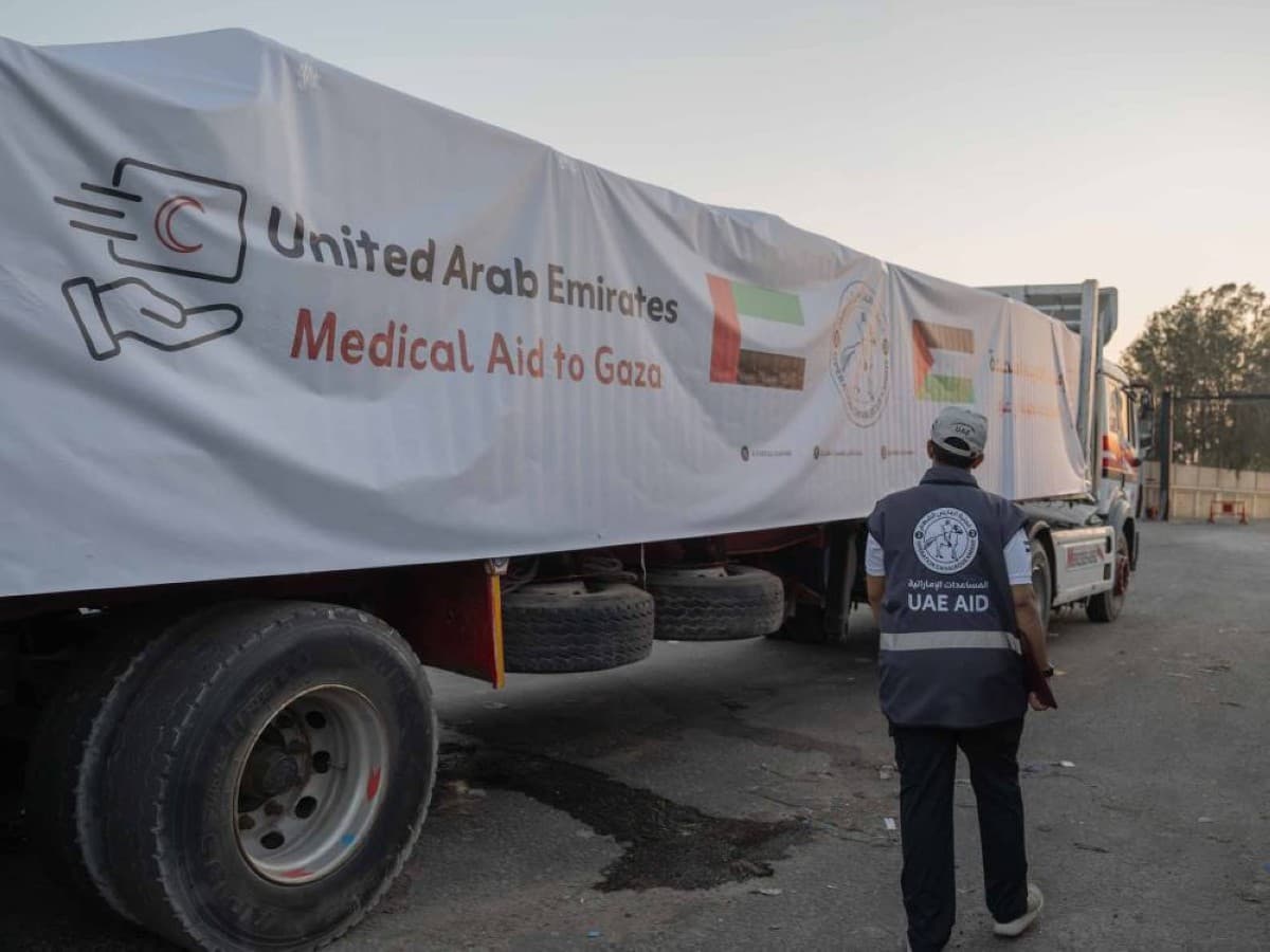 Emirati aid convoys reach Gaza with 683 tons