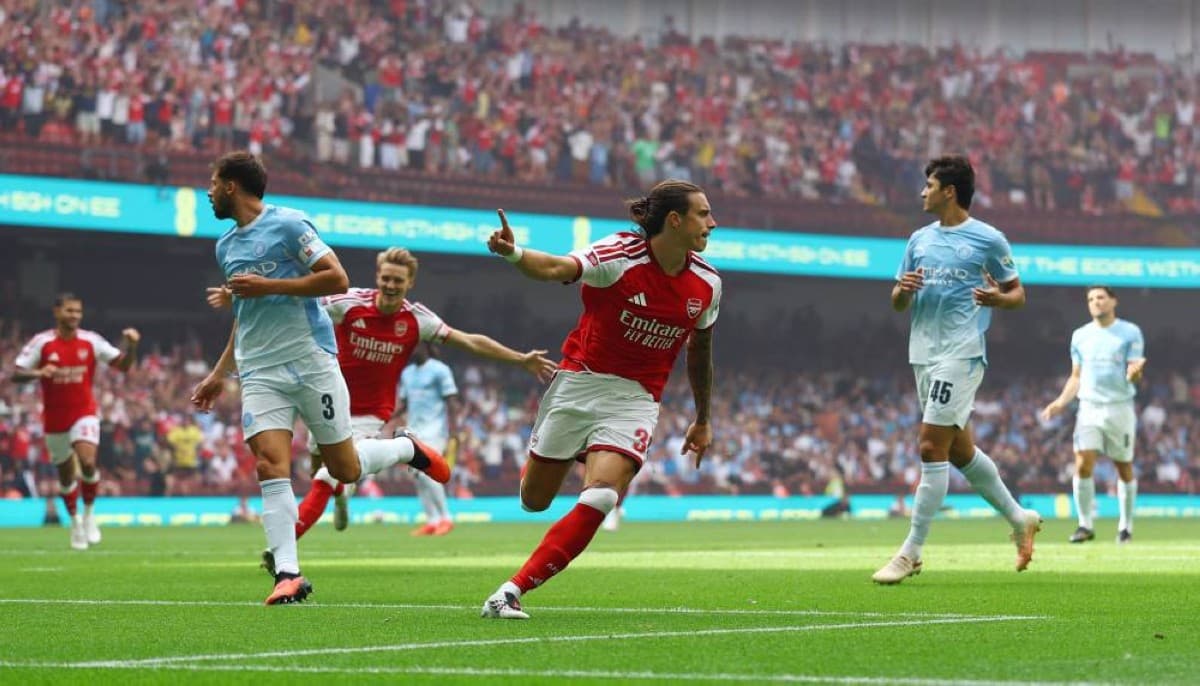 Arsenal net fastest Community Shield goal in 58 years