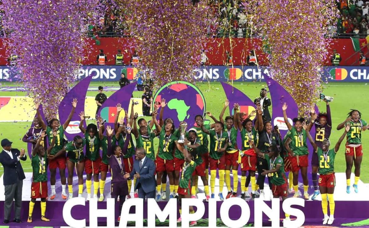 Cameroon wins historic African women's title