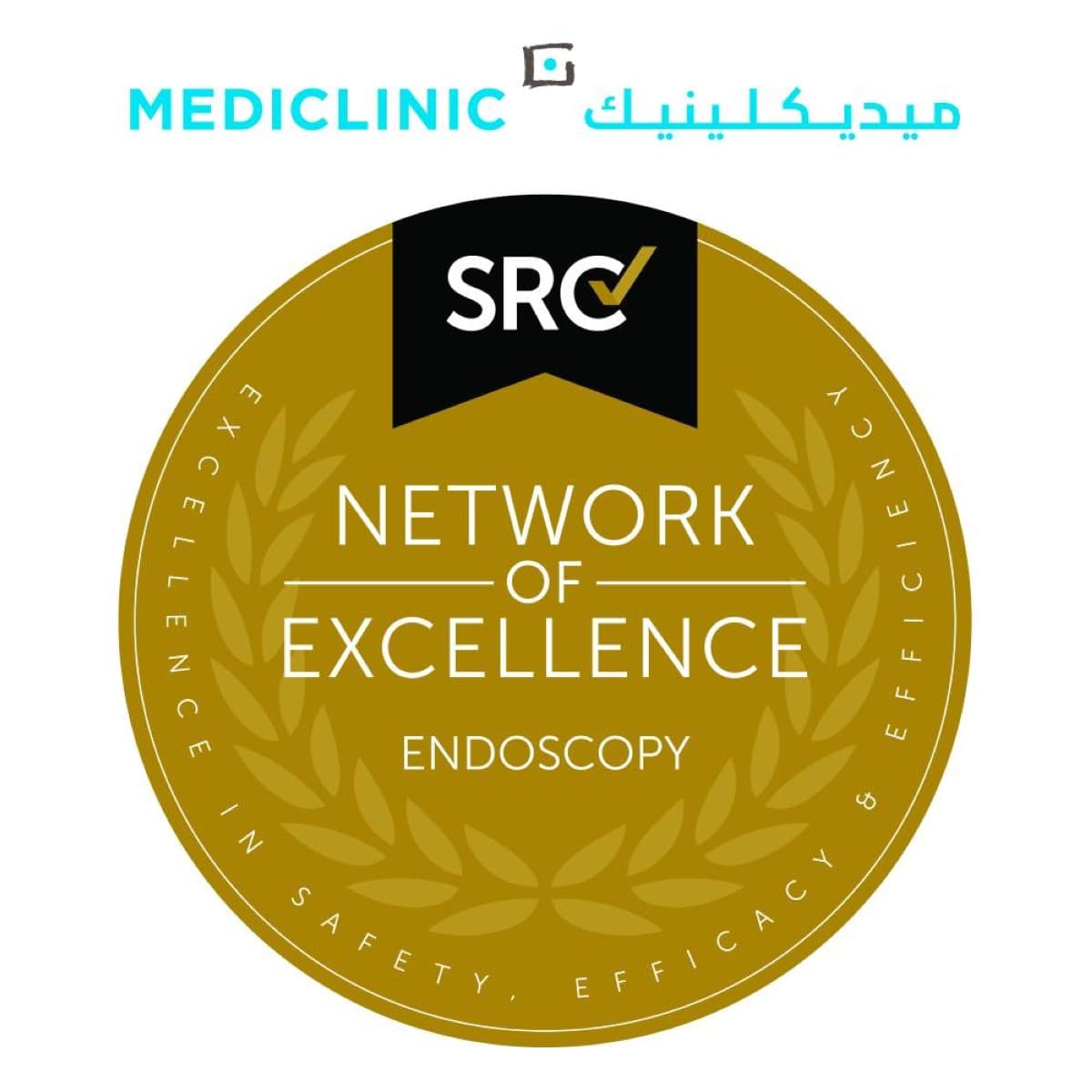 ميديكلينيك الشرق الأوسط تحصل على اعتماد SRC في التنظير