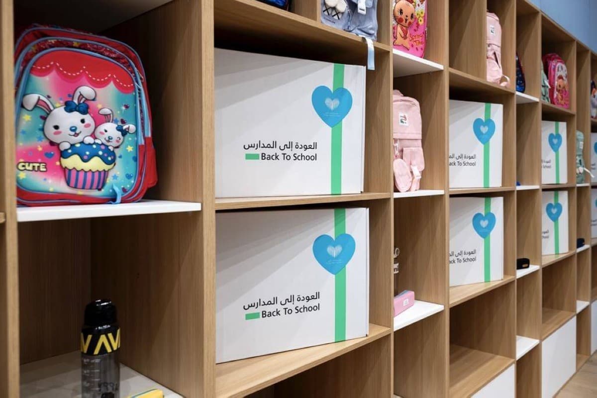 The Big Heart Foundation aids 3,000 students in Gaza and Egypt