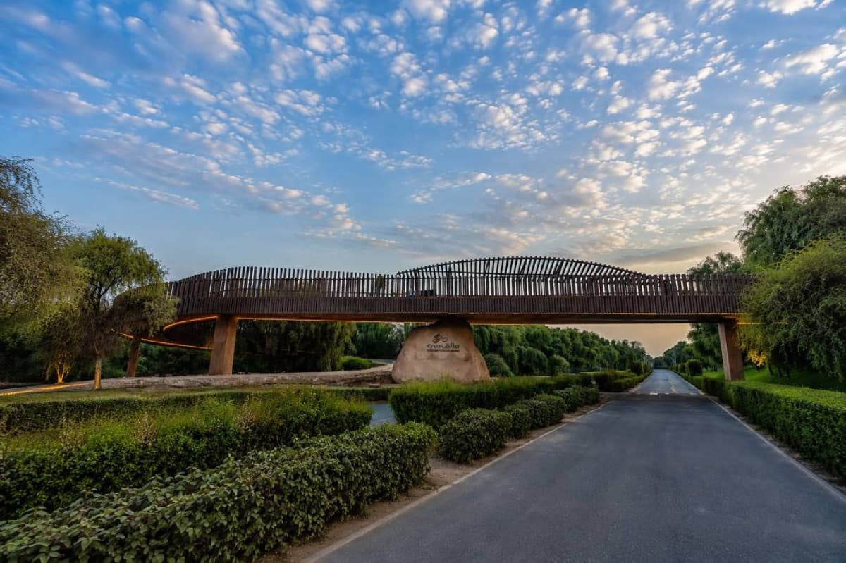 Dubai Municipality unveils 102m bridge at Mushrif Park