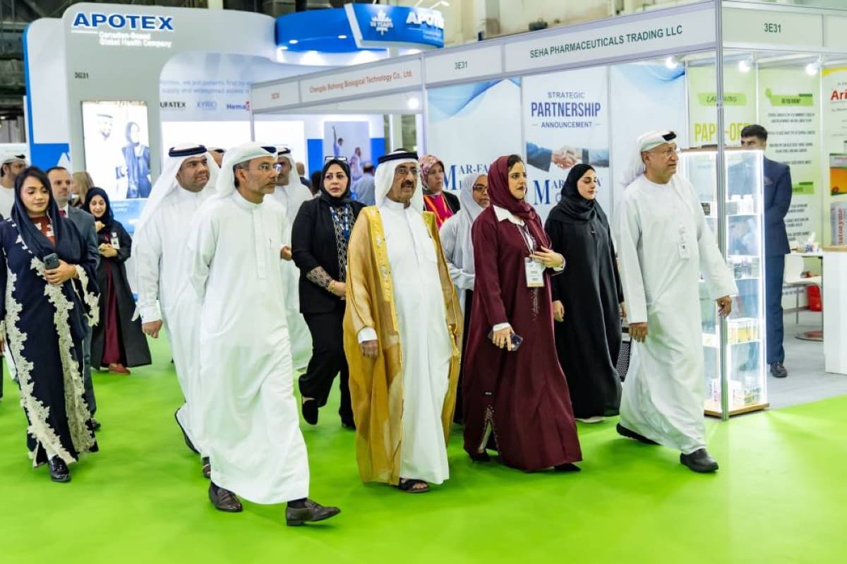 Hussain Bin Maktoum opens Dubai Pharma Expo
