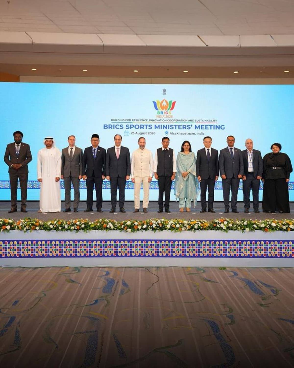 الإمارت تعزز التعاون الرياضي مع بريكس