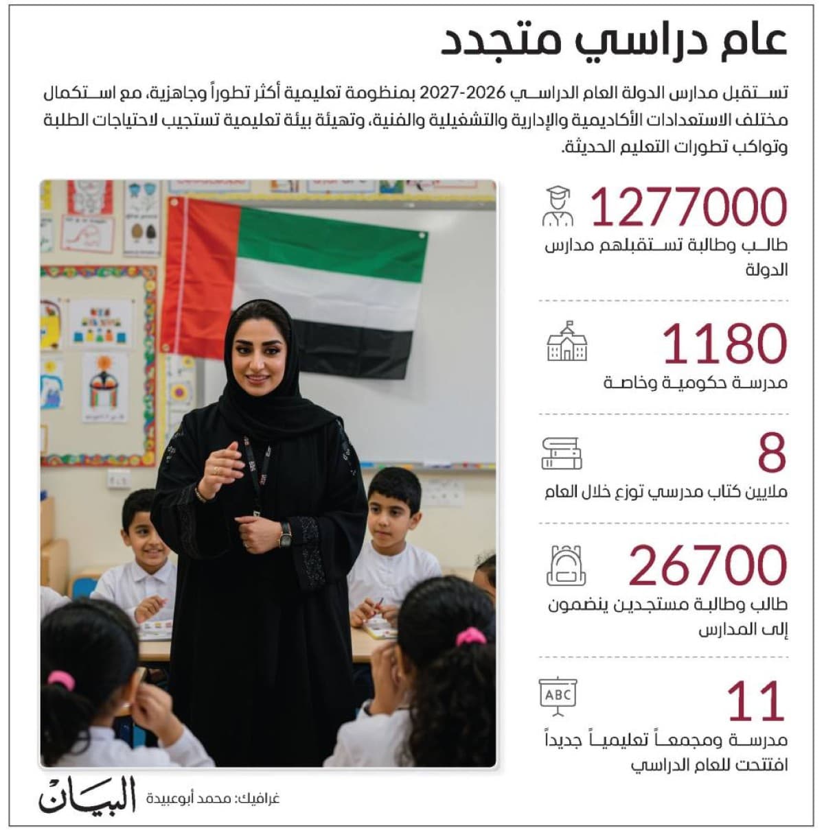 Educational Changes for 2026-2027