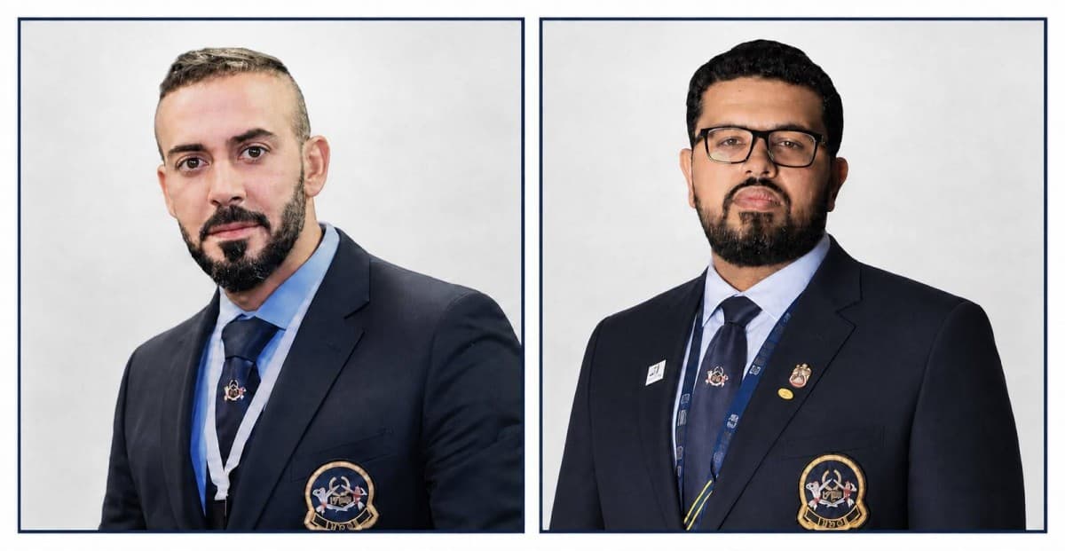 Emirati referees at Khaled bin Hamad bodybuilding event