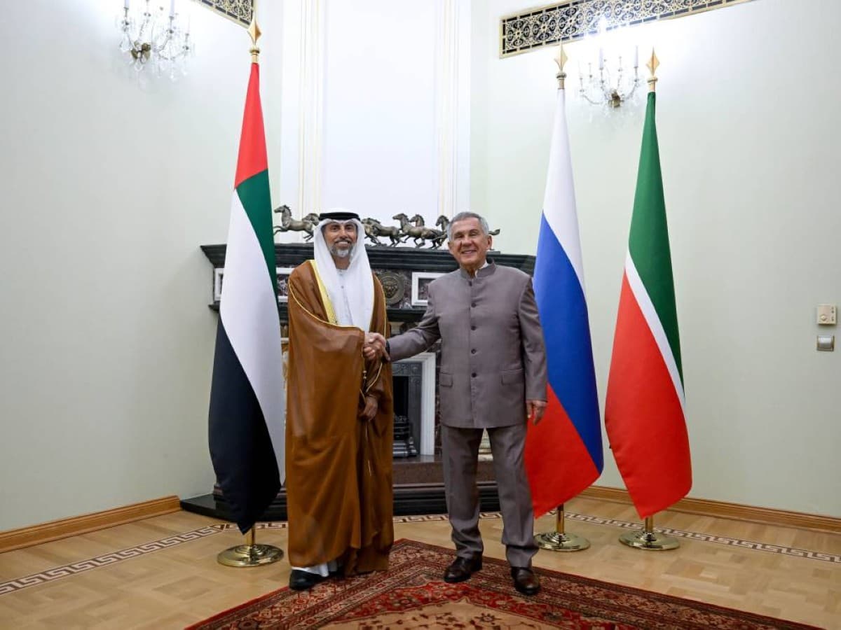 سهيل المزروعي يمثل الدولة في معرض قازان للطاقة