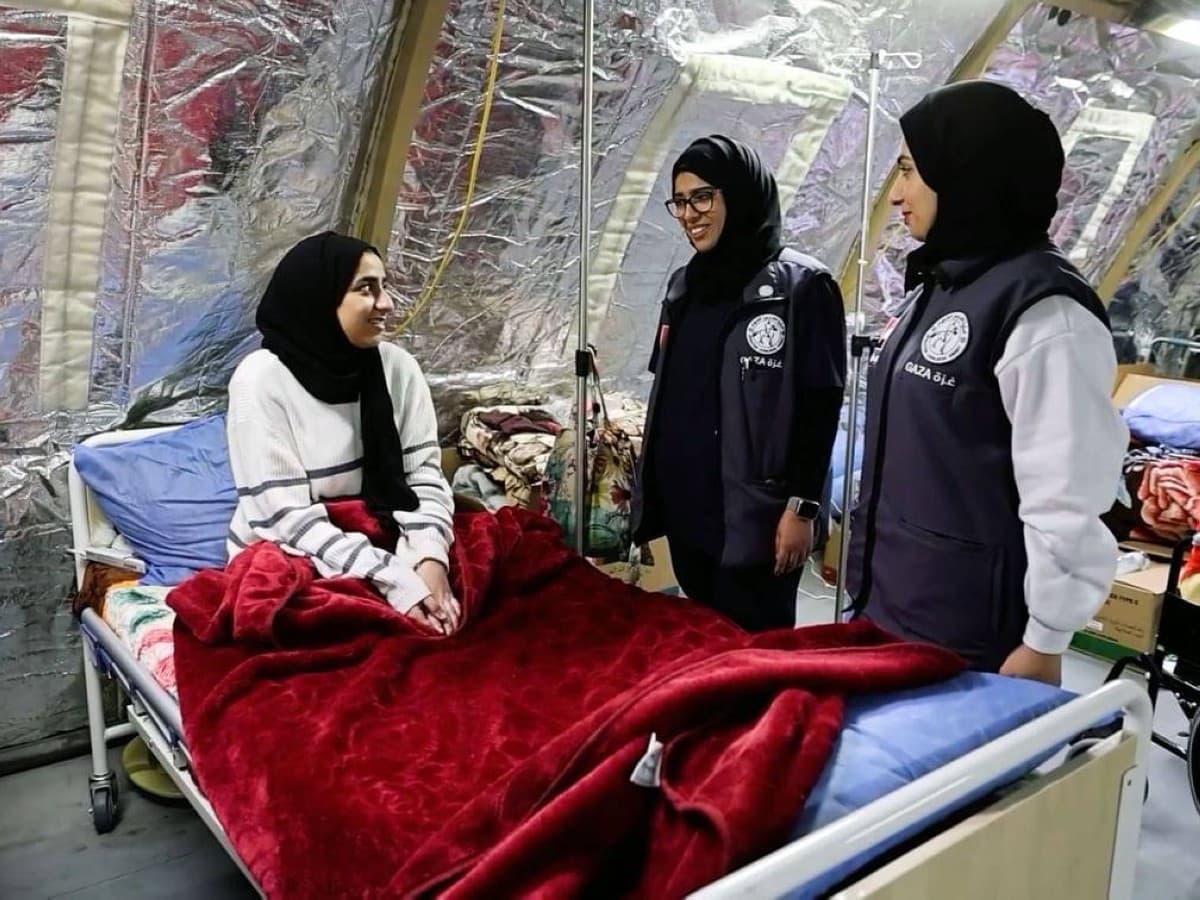 Emirati Women Support Gaza in Knight Hero 3