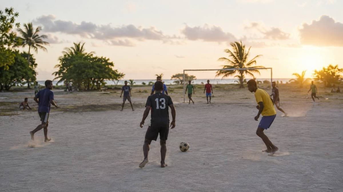Nauro: a nation unfamiliar with football