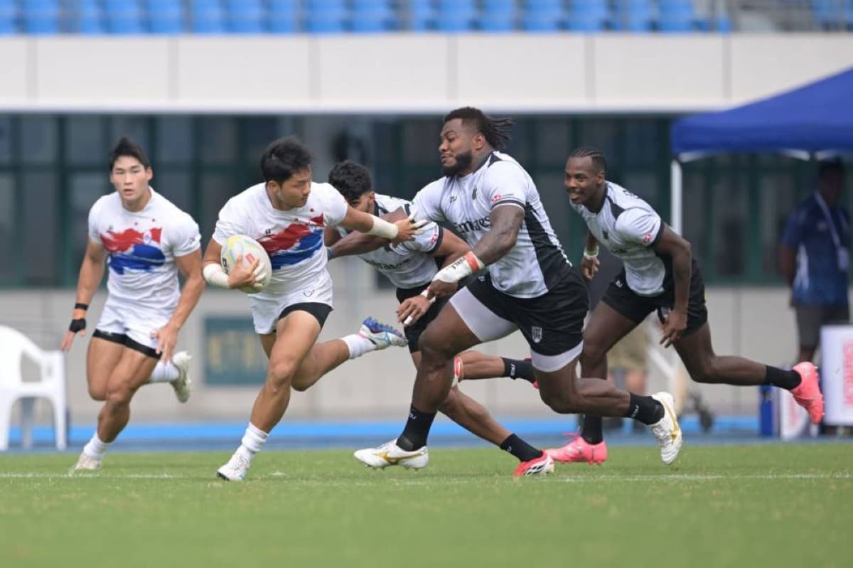Rugby team ranks sixth after Asia Series first round