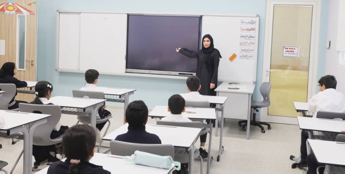 زايد التعليمي بعجمان يبدأ العام الجديد بفرح