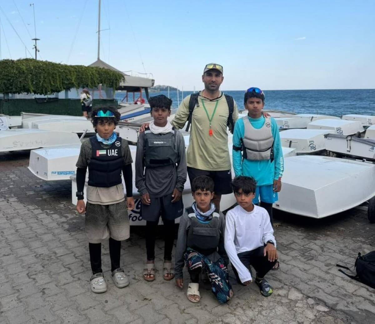 Abu Dhabi Sailing at International Optima in Turkey