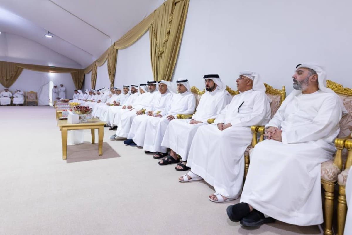 Ahmed bin Mohammed mourns Abdullah bin Sheikh Ahmed's widow